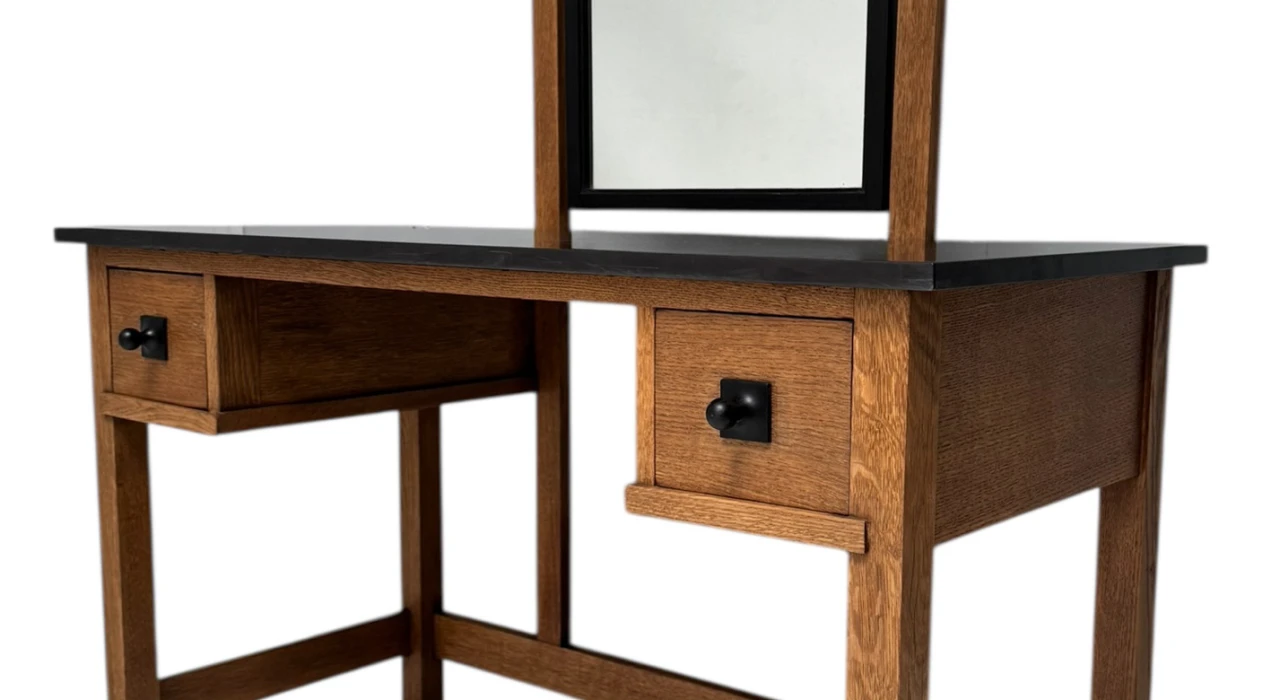 Art Deco Modernist Dressing Table or Vanity by Hendrik Wouda for Pander, 1924